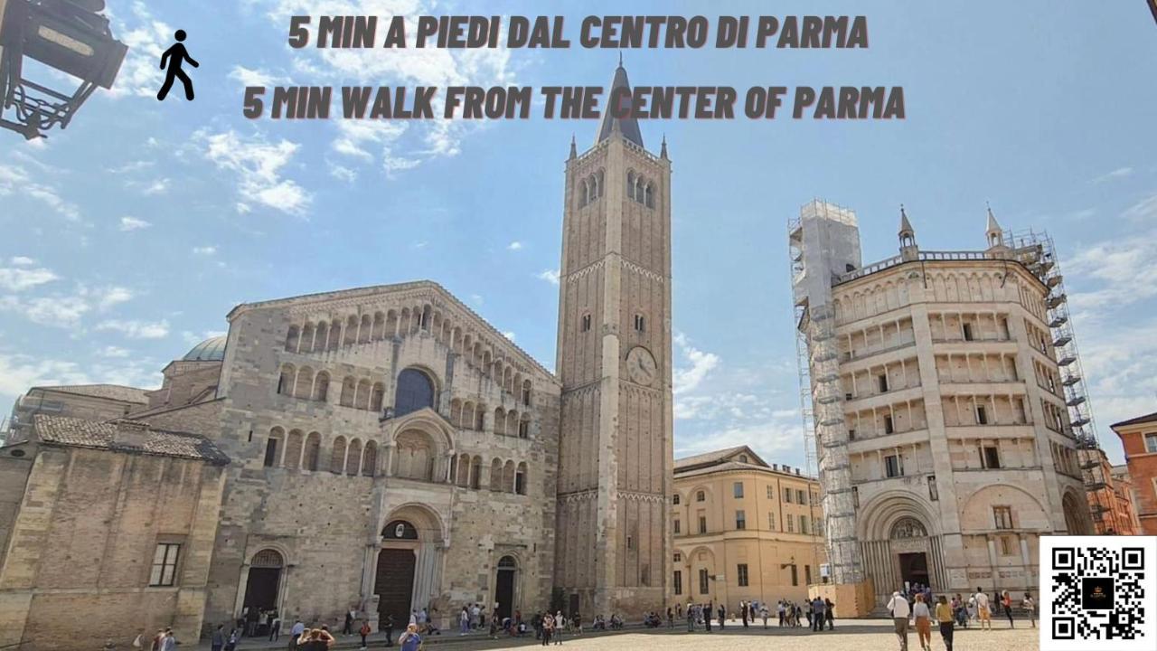 350 M Dalla Stazione L Parcheggio Free L Nova Loft Apartment Parma Exterior photo