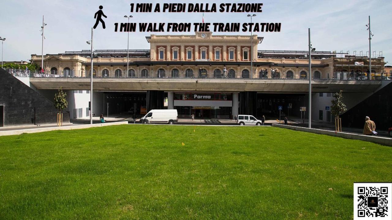 350 M Dalla Stazione L Parcheggio Free L Nova Loft Apartment Parma Exterior photo